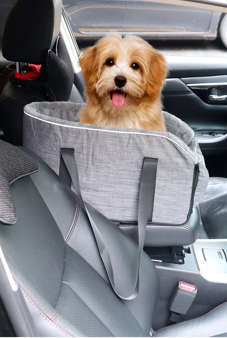 Portable Dog Car Seat Bed – Detachable Travel Carrier