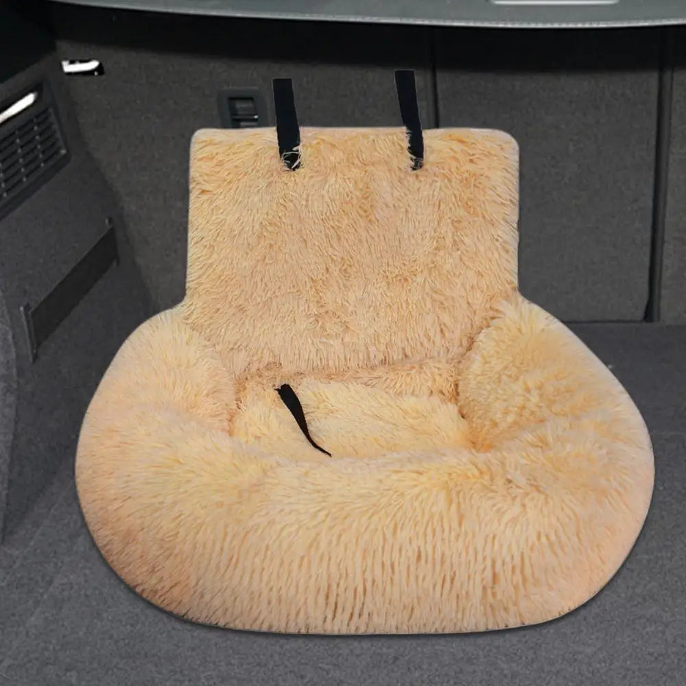 60x60cm Dog Car Seat – Non-Slip & Detachable Travel Bed