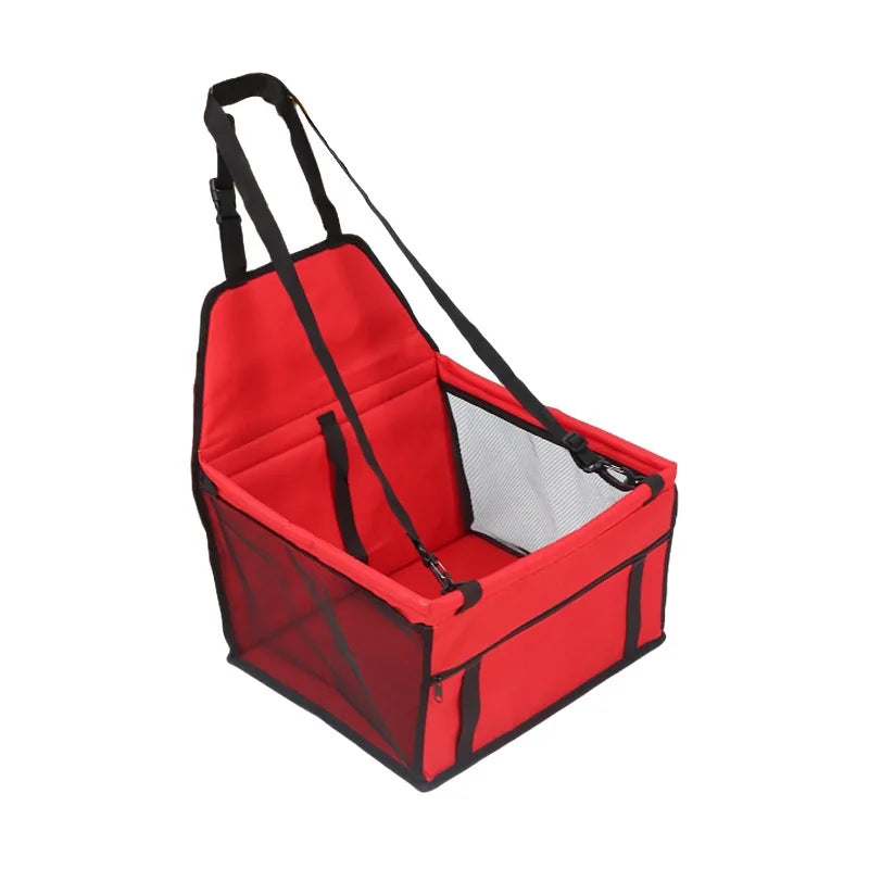 Dog Car Booster Seat – Scratch-Proof & Foldable Travel Bed