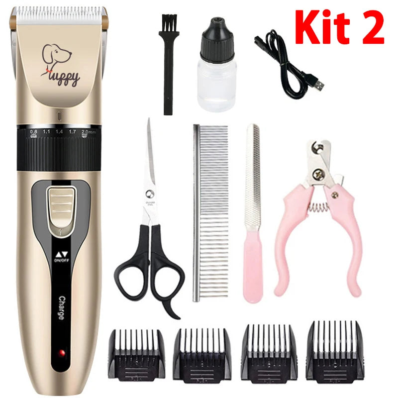 Electric Pet Grooming Kit – Dog & Cat Hair Trimmer