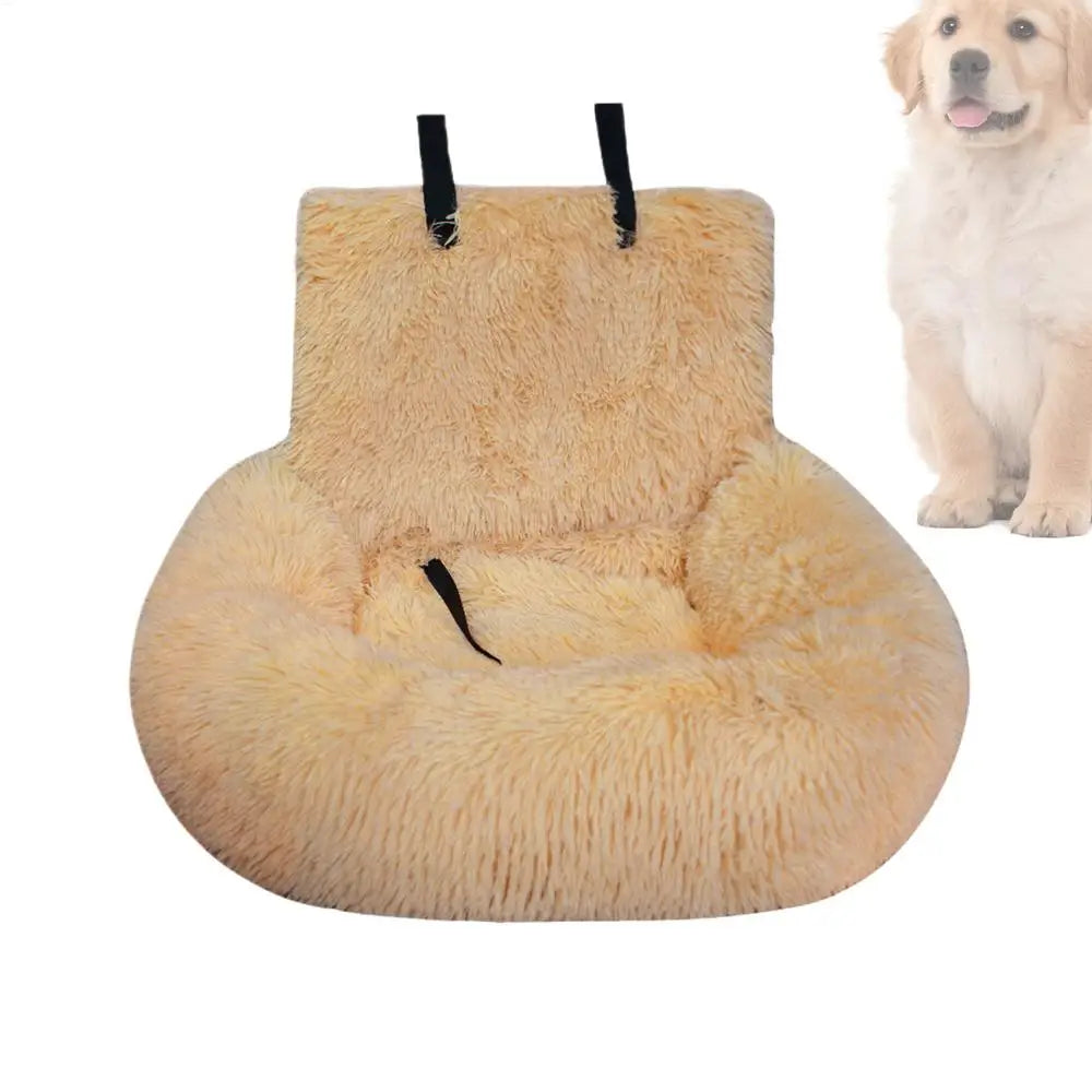60x60cm Dog Car Seat – Non-Slip & Detachable Travel Bed