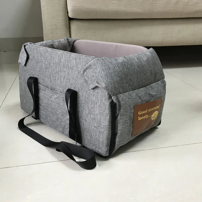 Portable Dog Car Seat Bed – Travel Carrier for Small Pet