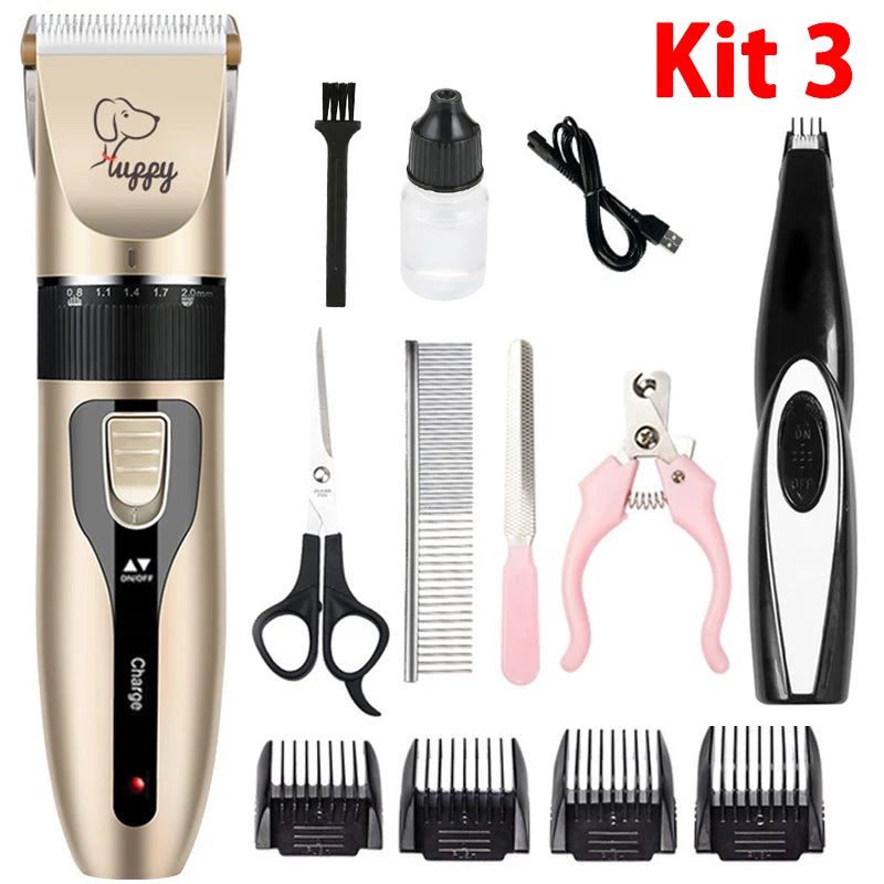 Electric Pet Grooming Kit – Dog & Cat Hair Trimmer