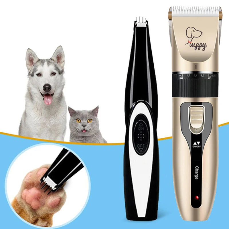 Electric Pet Grooming Kit – Dog & Cat Hair Trimmer