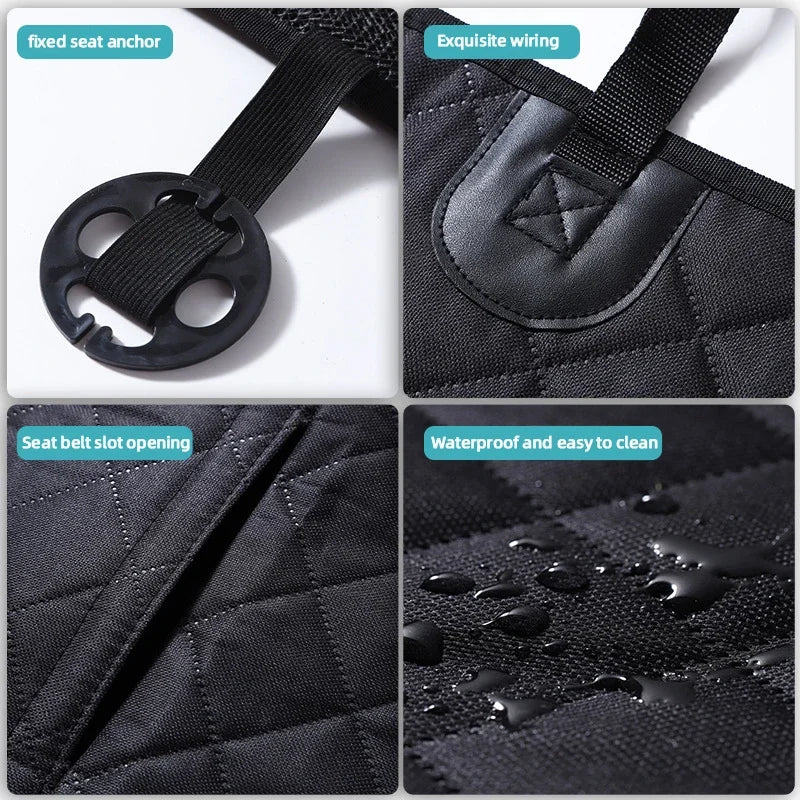 Waterproof Dog Car Seat Cover – Hammock Back Protector