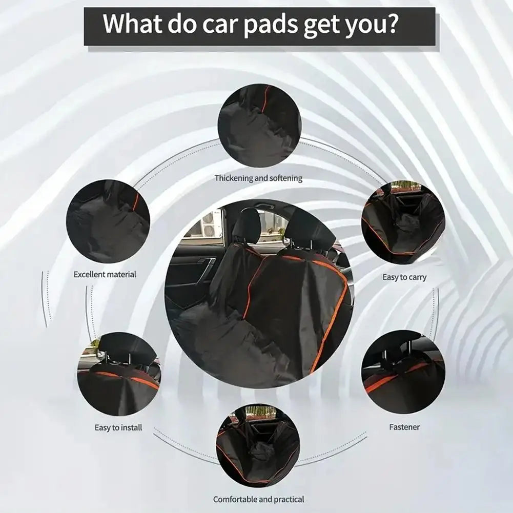 Universal Dog Car Seat Cover – Anti-Scratch & Waterproof