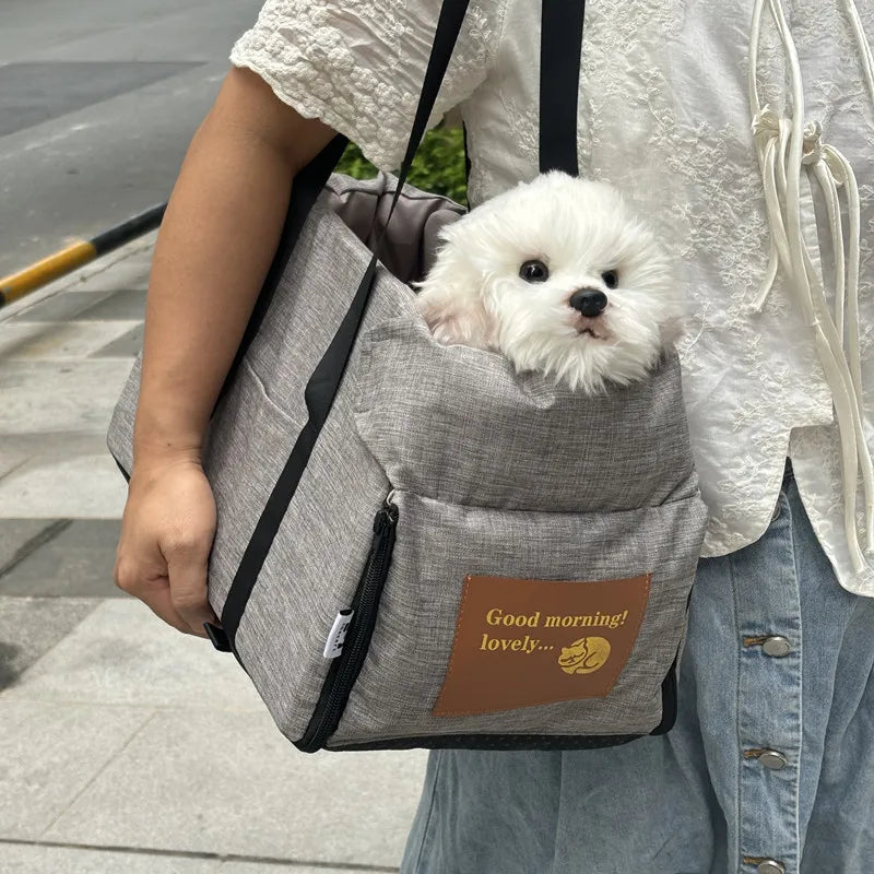 Portable Dog Car Seat Bed – Travel Carrier for Small Pet