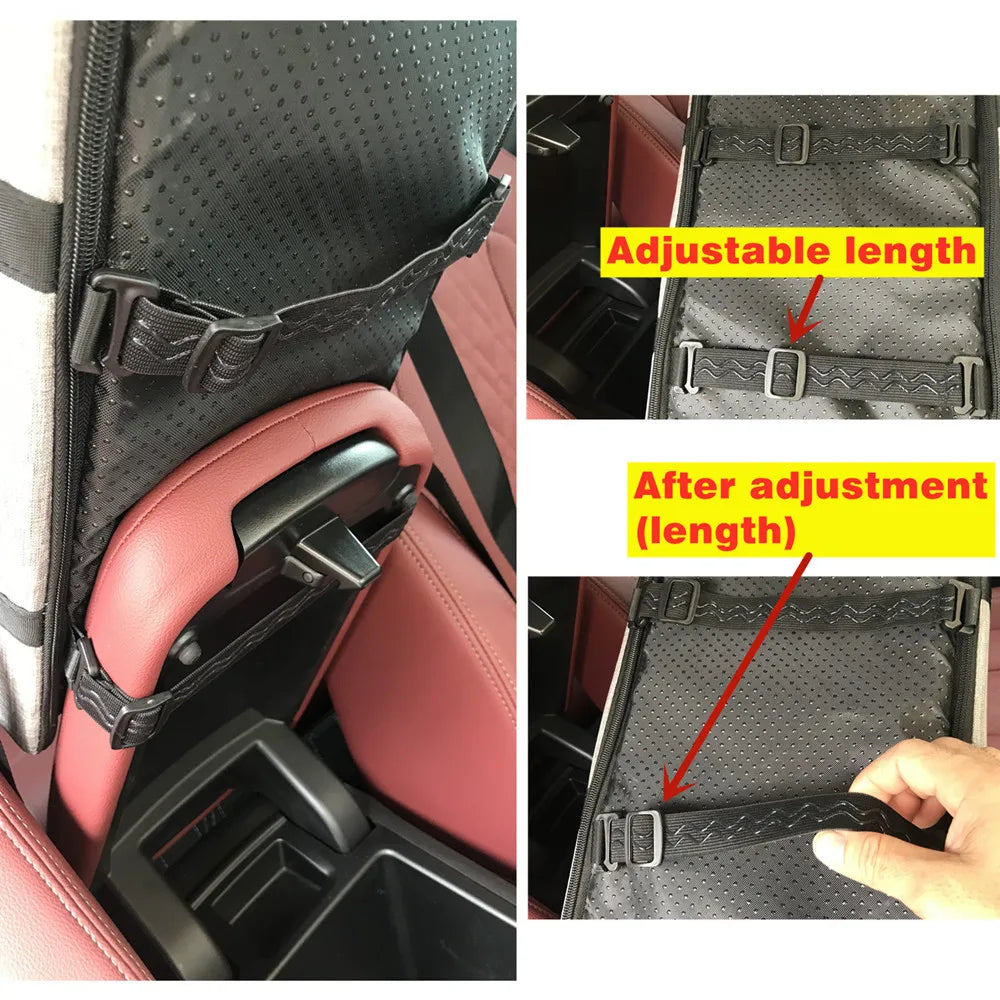 Portable Dog Car Seat Bed – Travel Carrier for Small Pet
