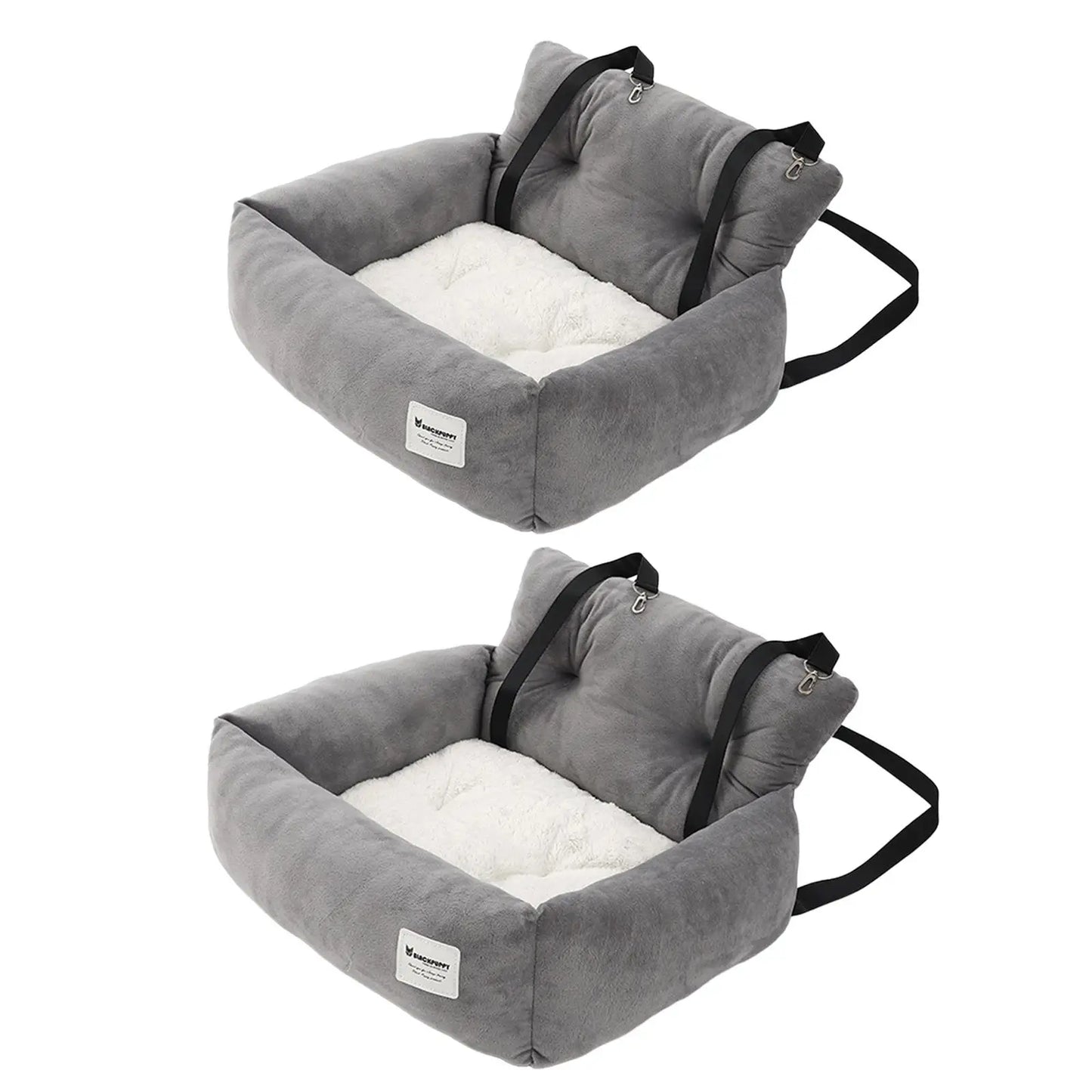 Dog & Cat Car Seat – Adjustable Non-Slip Travel Bed