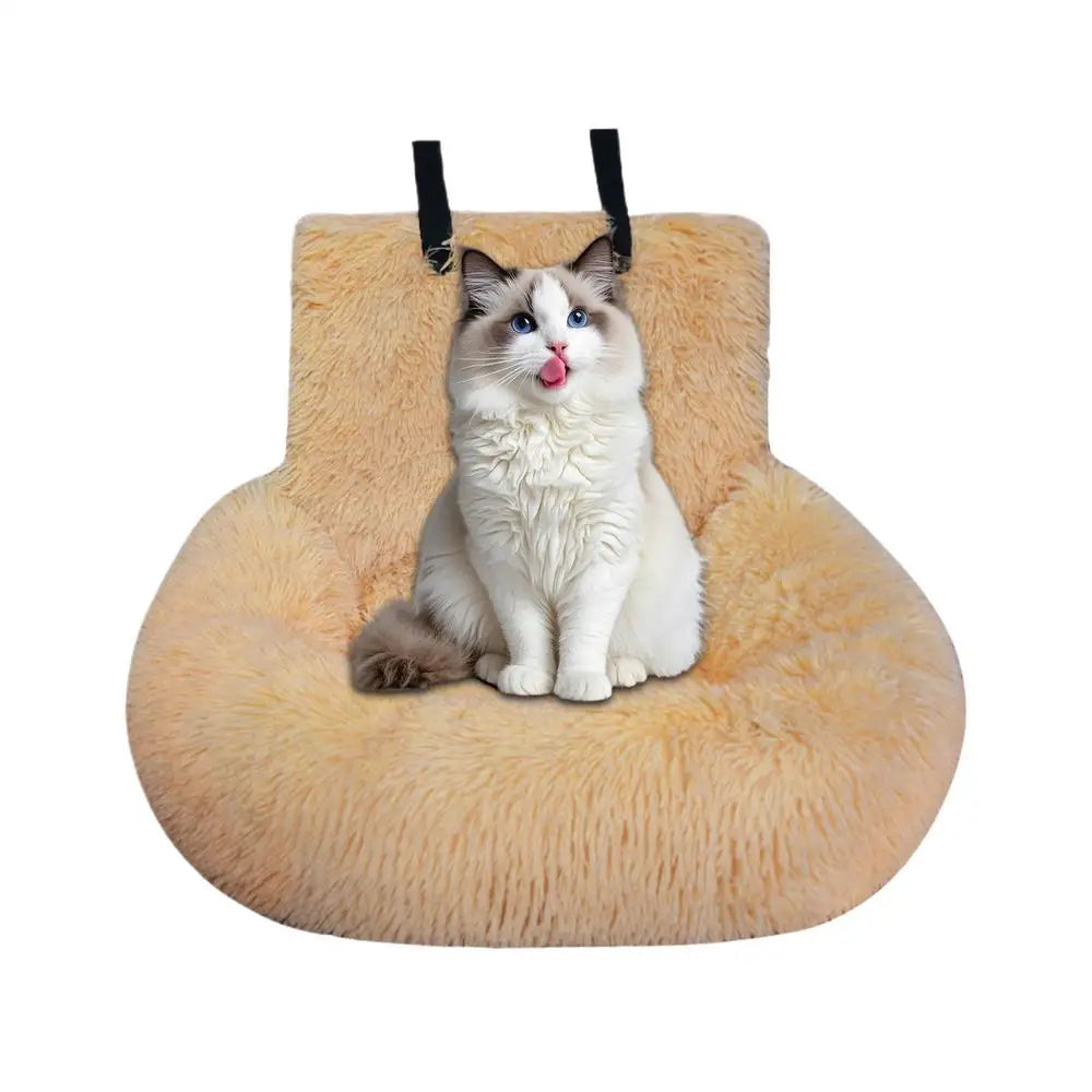 60x60cm Dog Car Seat – Non-Slip & Detachable Travel Bed