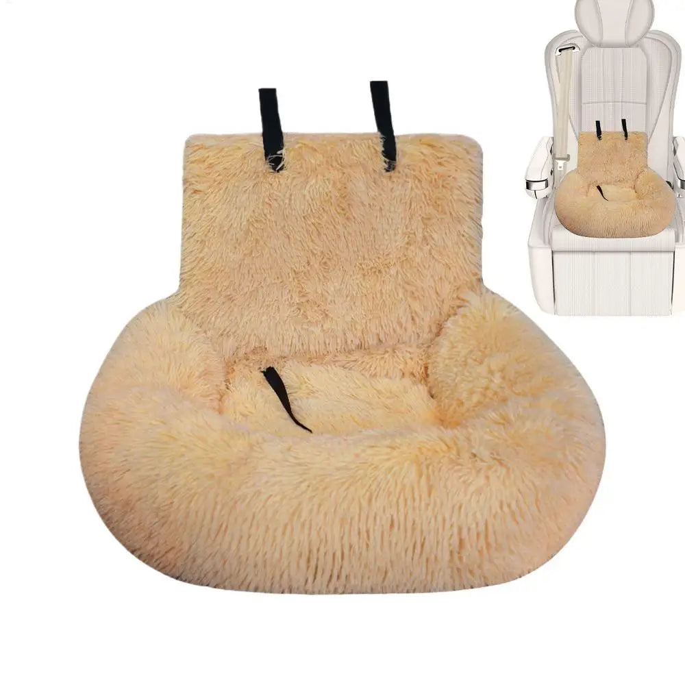 60x60cm Dog Car Seat – Non-Slip & Detachable Travel Bed