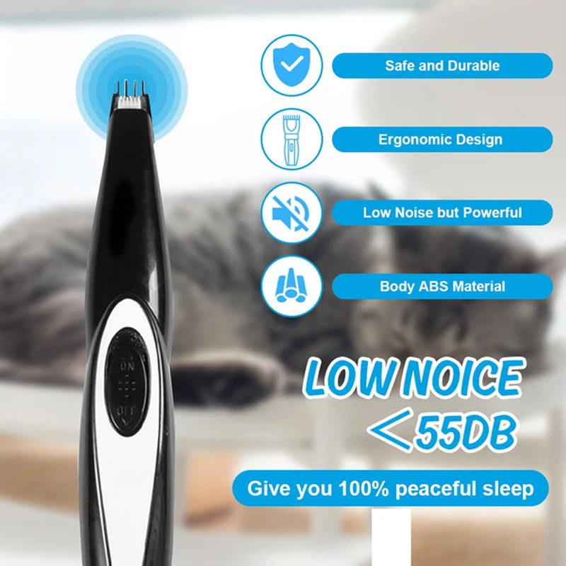 Electric Pet Grooming Kit – Dog & Cat Hair Trimmer