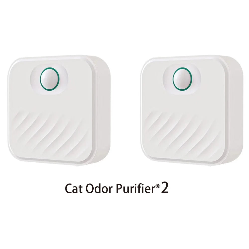 Smart Cat Litter Odor Purifier – 4000mAh Rechargeable