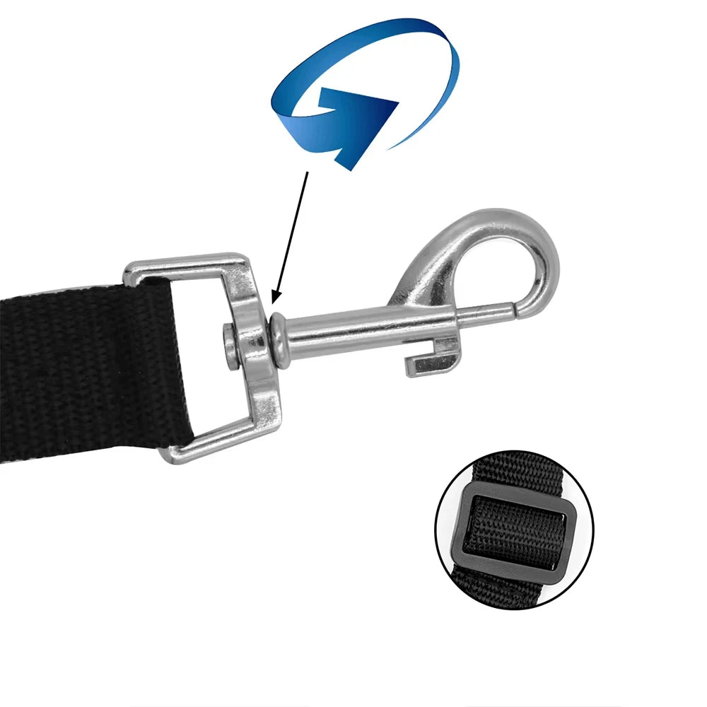 Adjustable Dog Car Seatbelt – Safety Harness for Dogs