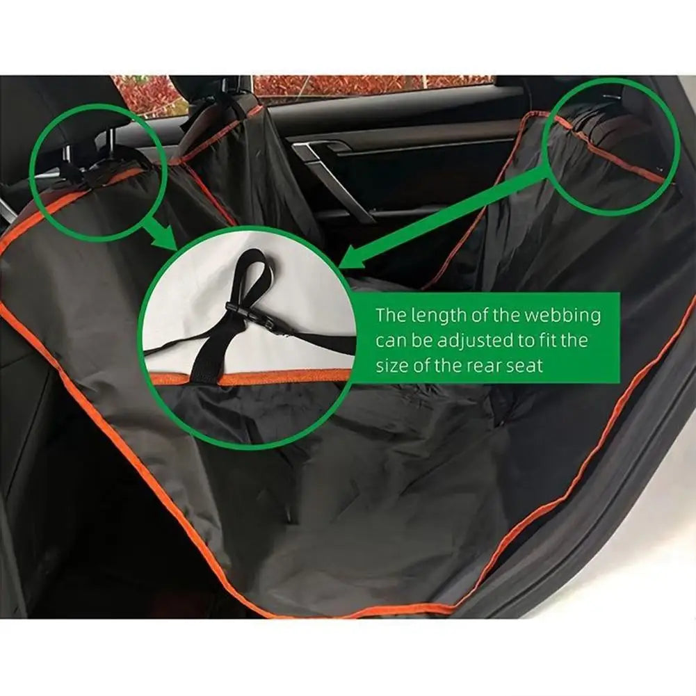 Universal Dog Car Seat Cover – Anti-Scratch & Waterproof
