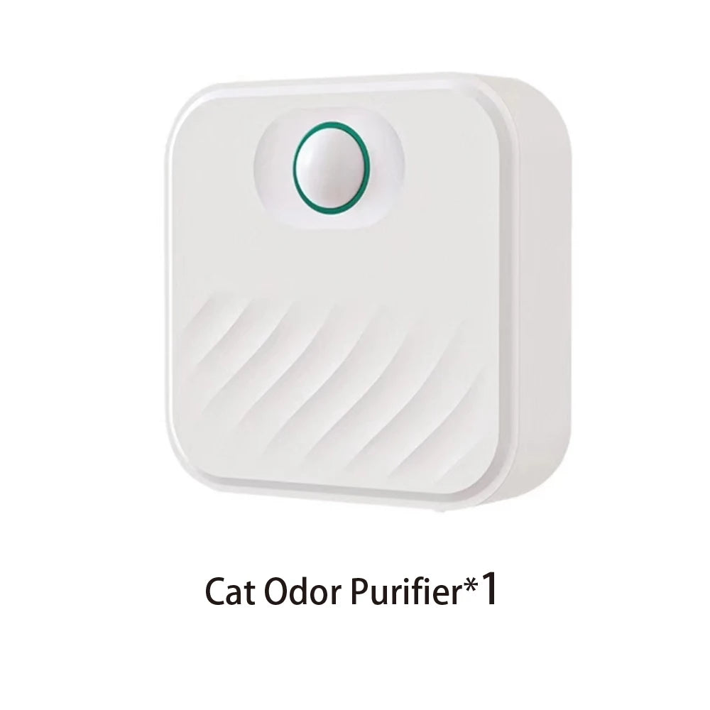 Smart Cat Litter Odor Purifier – 4000mAh Rechargeable