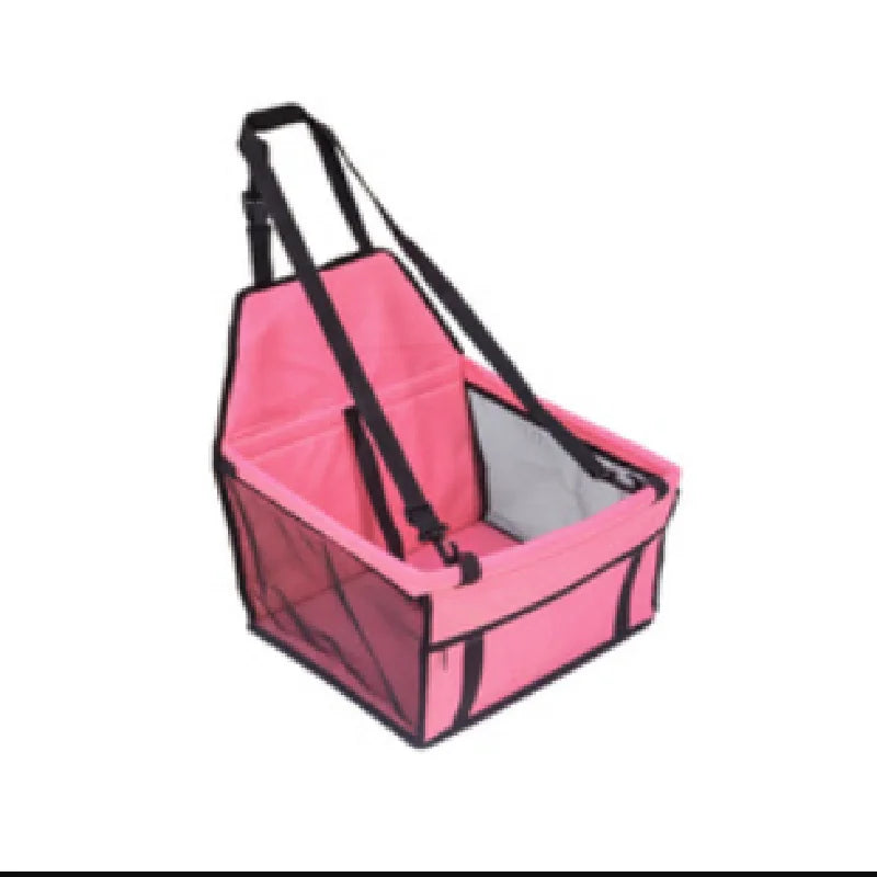 Dog Car Booster Seat – Scratch-Proof & Foldable Travel Bed