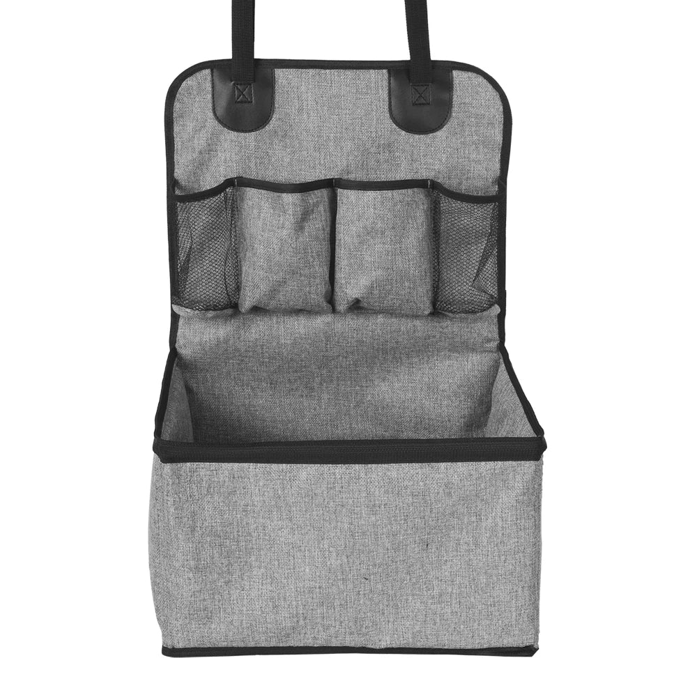 Dog Car Booster Seat – Front Seat with Storage Pockets