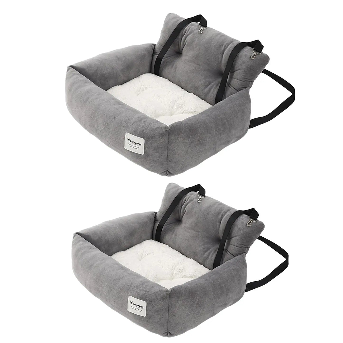 Dog & Cat Car Seat – Adjustable Non-Slip Travel Bed