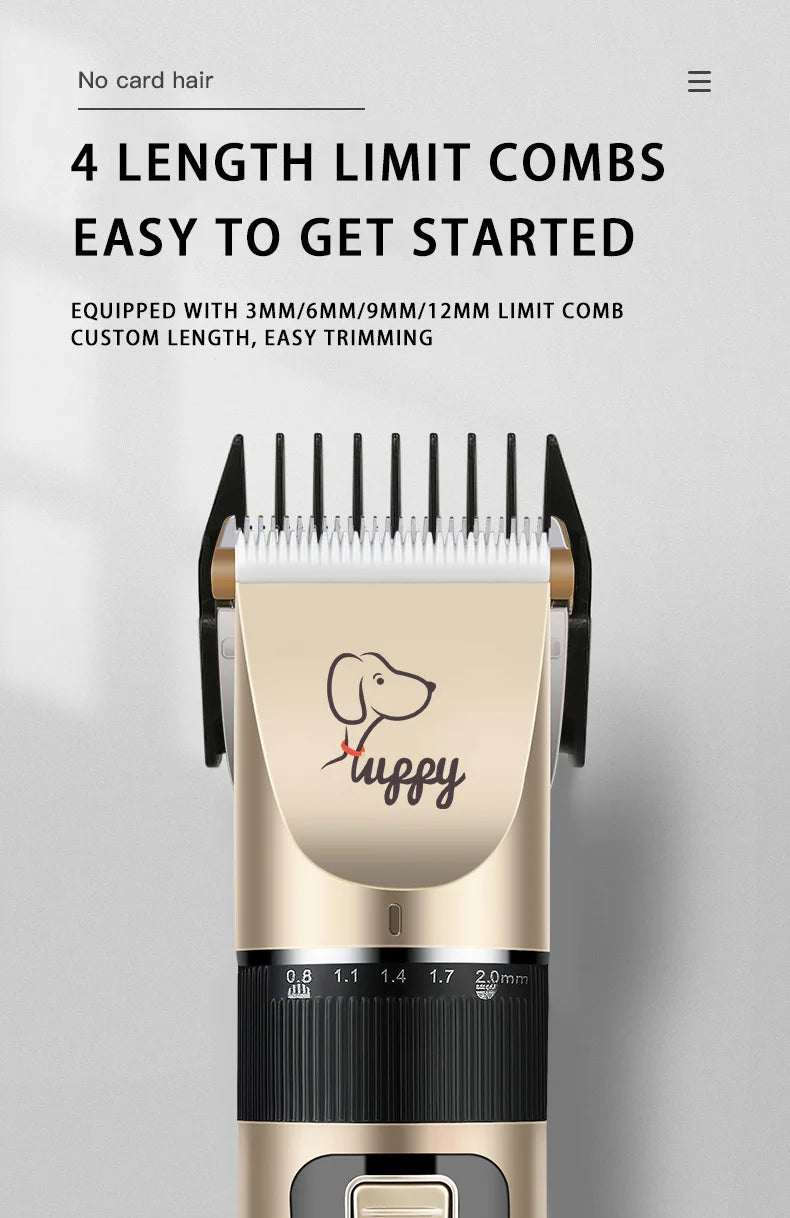 Electric Pet Grooming Kit – Dog & Cat Hair Trimmer