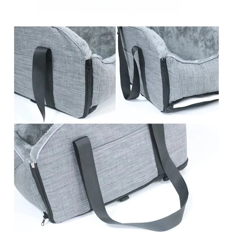 Portable Dog Car Seat Bed – Detachable Travel Carrier