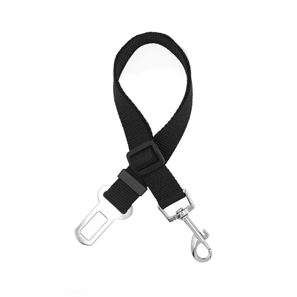 Adjustable Dog Car Seatbelt – Safety Harness for Dogs