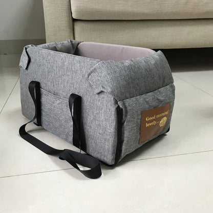 Portable Dog Car Seat Bed – Travel Carrier for Small Pet