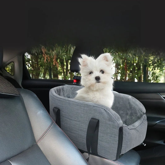 Portable Dog Car Seat Bed – Detachable Travel Carrier