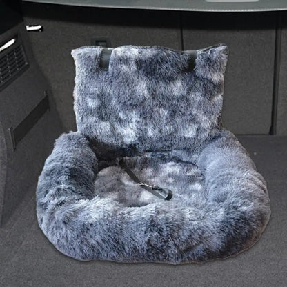 60x60cm Dog Car Seat – Non-Slip & Detachable Travel Bed