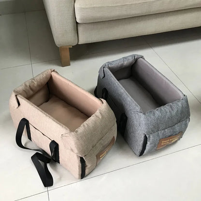 Portable Dog Car Seat Bed – Travel Carrier for Small Pet