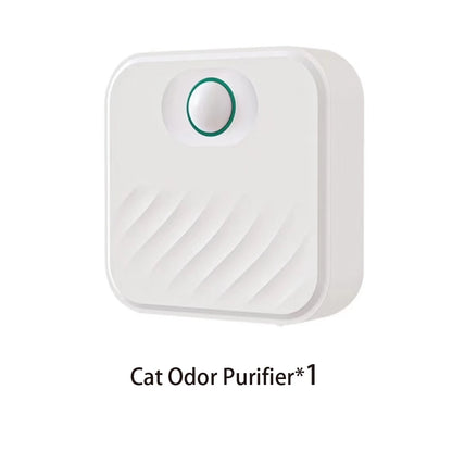 Smart Cat Litter Odor Purifier – 4000mAh Rechargeable