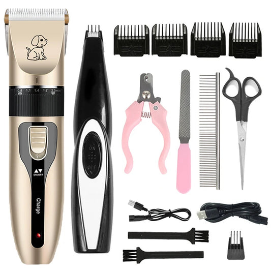 Electric Pet Grooming Kit – Dog & Cat Hair Trimmer