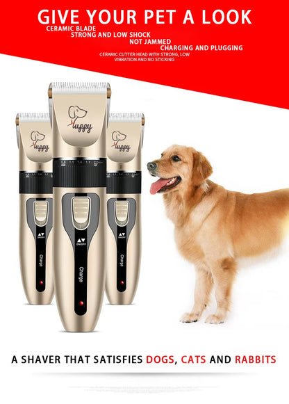 Electric Pet Grooming Kit – Dog & Cat Hair Trimmer