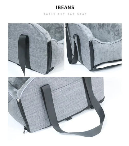 Portable Dog Car Seat Bed – Detachable Travel Carrier