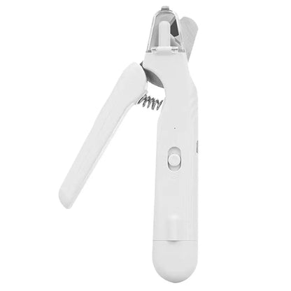 2-in-1 Electric Pet Nail Clippers with LED Light